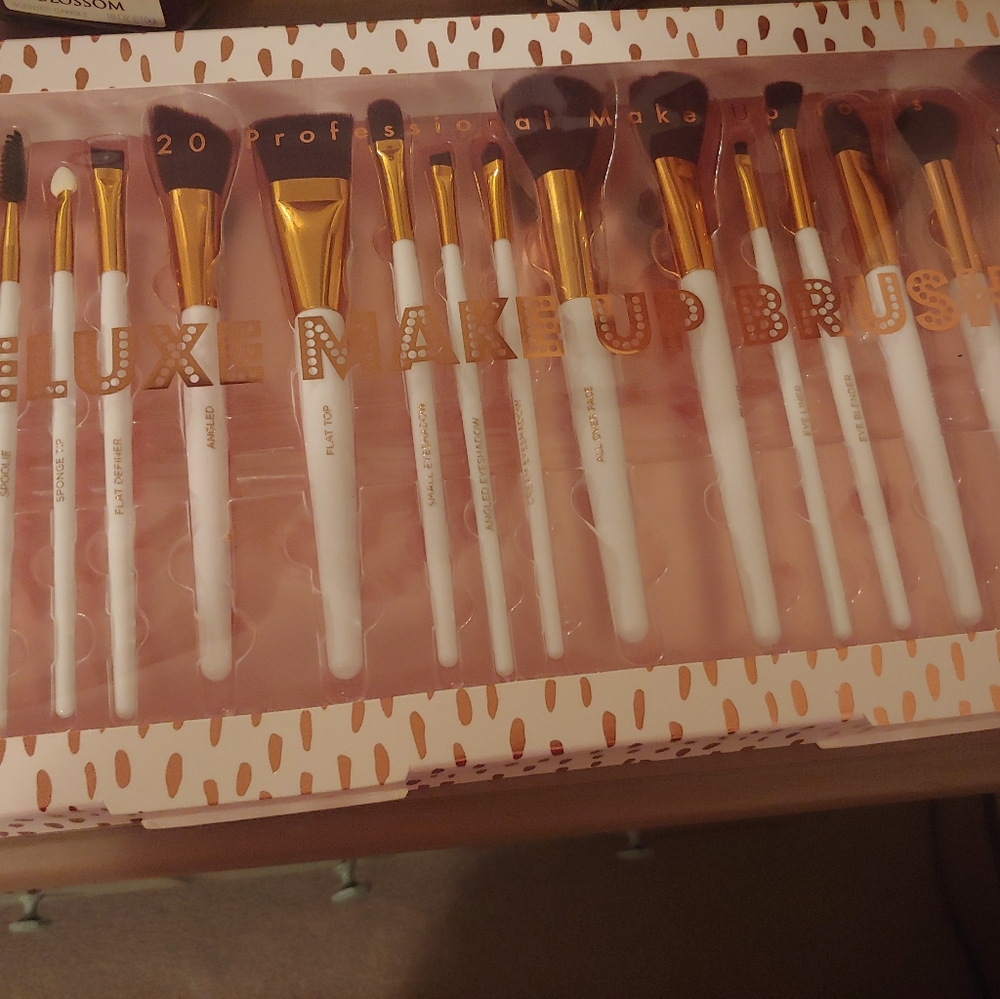 20 piece makeup brush set